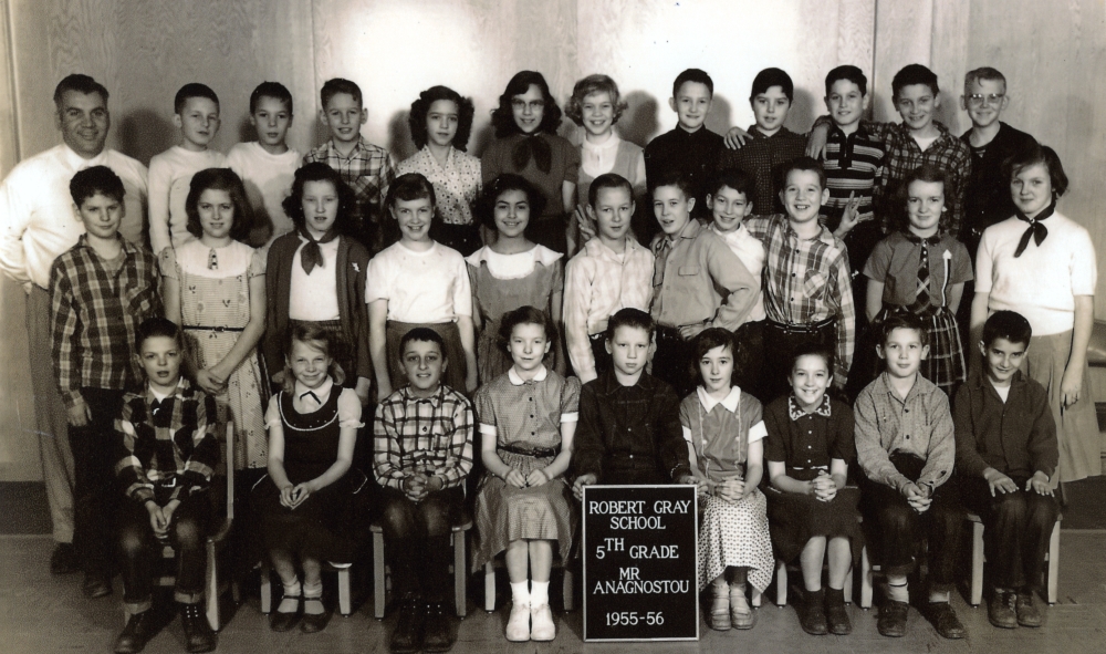 Robert Gray 5th Grade 1956